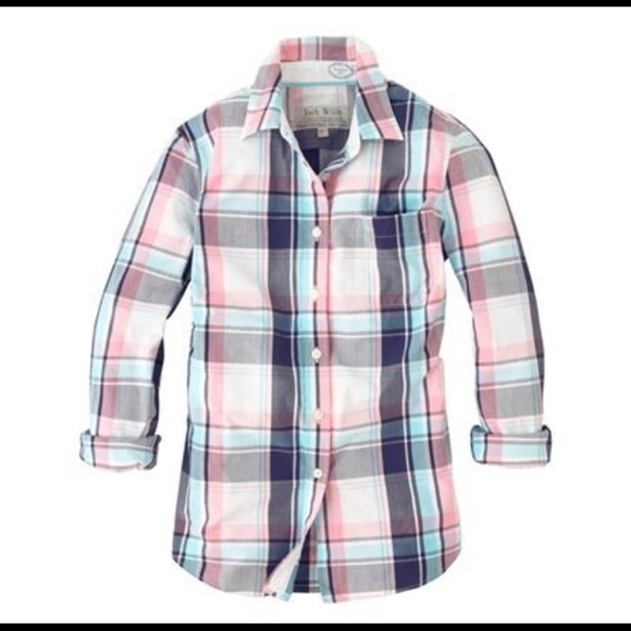 Jack Wills Tops - Jack Willis plaid womens button down